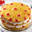 Pineapple cake decorate theme like decorated