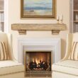 How to decorate a bedroom fireplace mantel