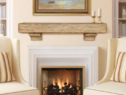 How to decorate a bedroom fireplace mantel