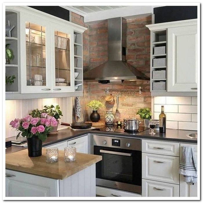 How to decorate small kitchen apartment