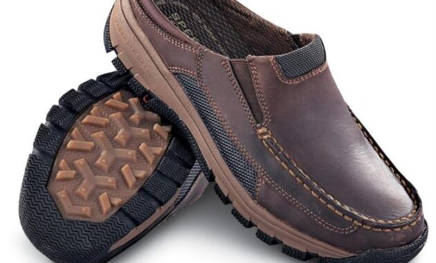 Concise and Stylish Mens Dress Clog Shoes