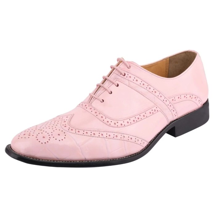 Mens pink sparkly dress shoes