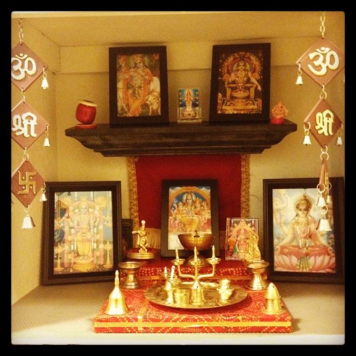 How to decorate pooja room in tamil