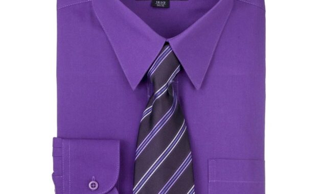 Mens Light Purple Dress Shirt Elevate Your Style with Elegance