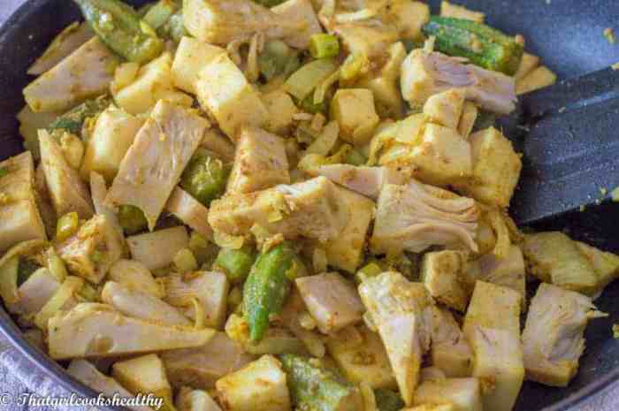 Jackfruit green curry curried notes recipe thatgirlcookshealthy