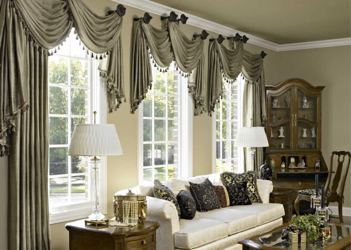 How to decorate a window with curtains