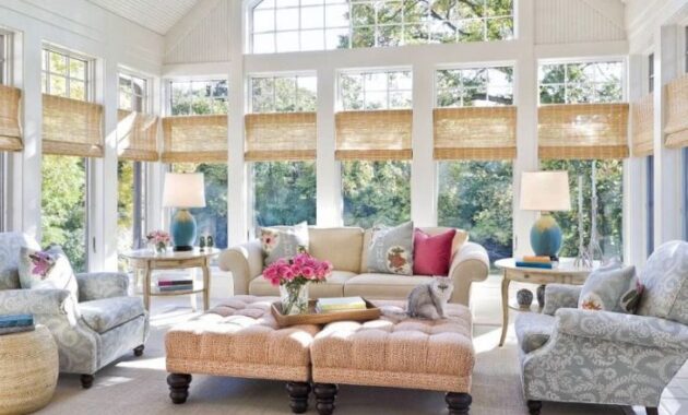 How to Decorate a Room with Window Walls