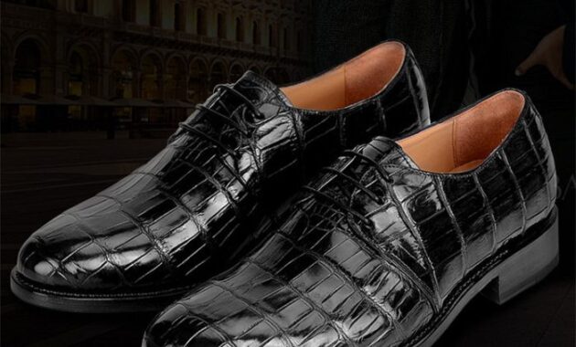 Mens Gator Dress Shoes Stylish and Sophisticated Footwear for Men