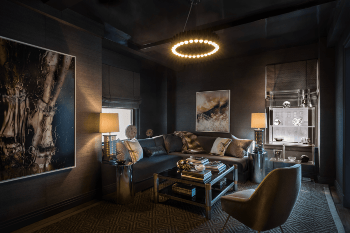 How to decorate dark rooms