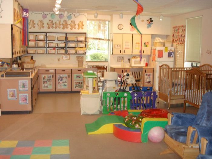 How to decorate an infant daycare room