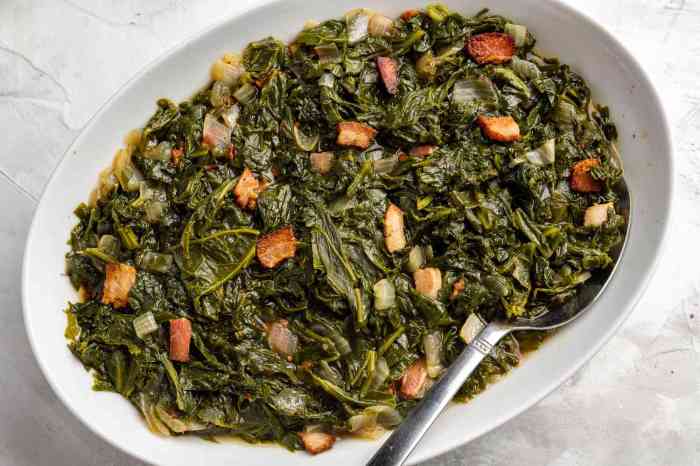 How to cook fresh greens southern style